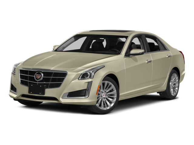 2014 Cadillac Cts 2.0L Turbo Luxury in Silver Coast Metallic — front three-quarter view