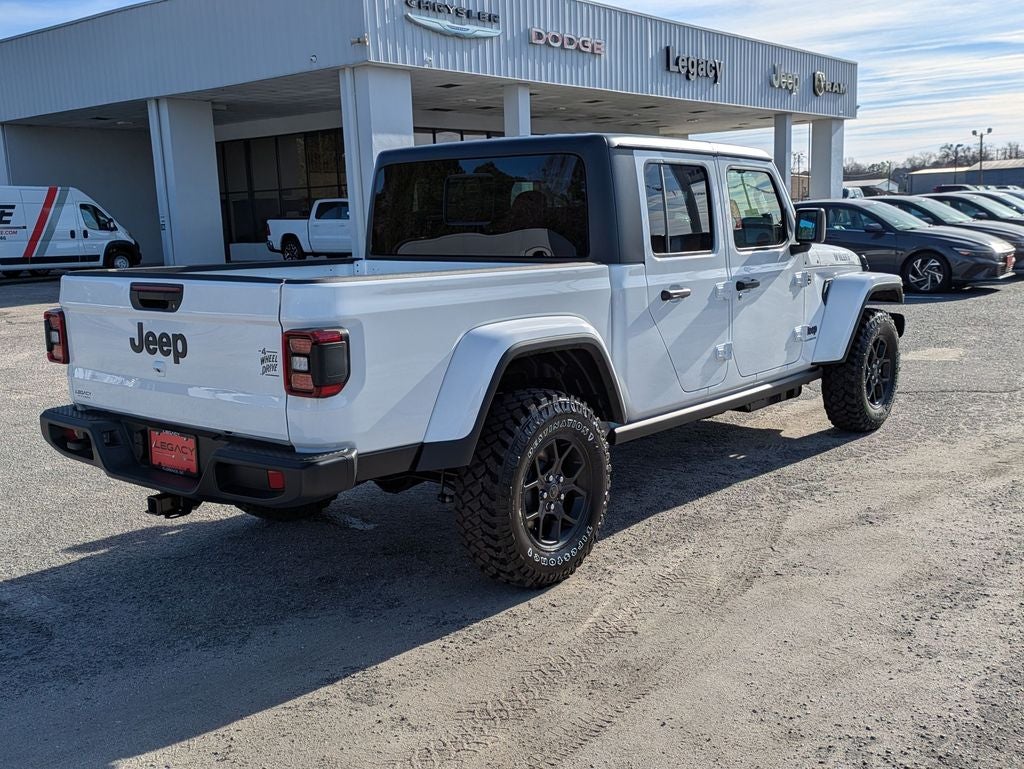 2026 Jeep Gladiator — rear three-quarter view